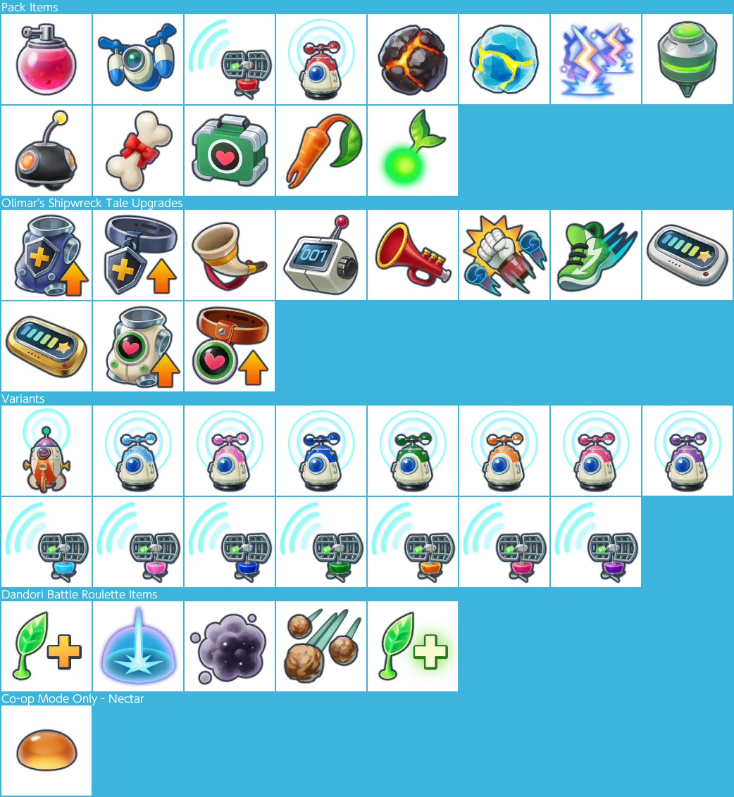 Gear + Item Icons - Pack