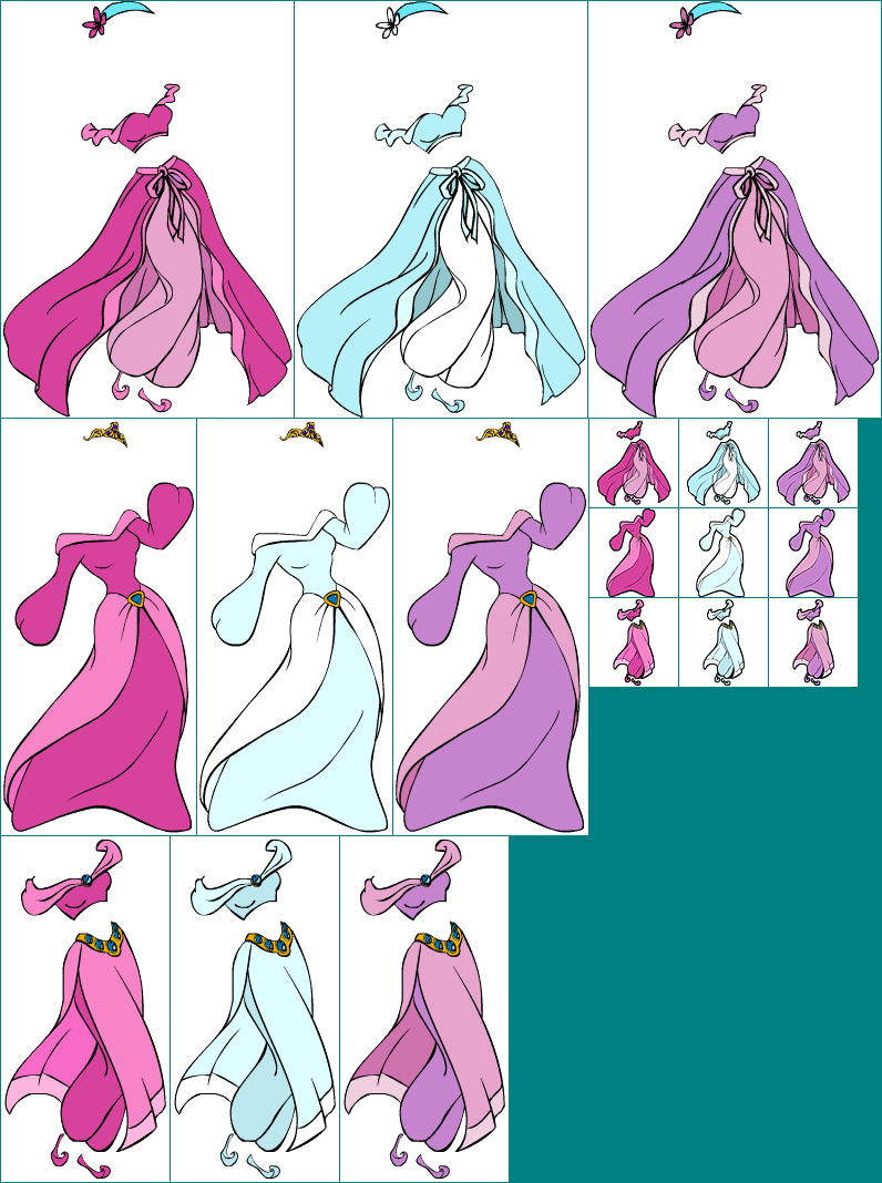 Jasmine's Dresses