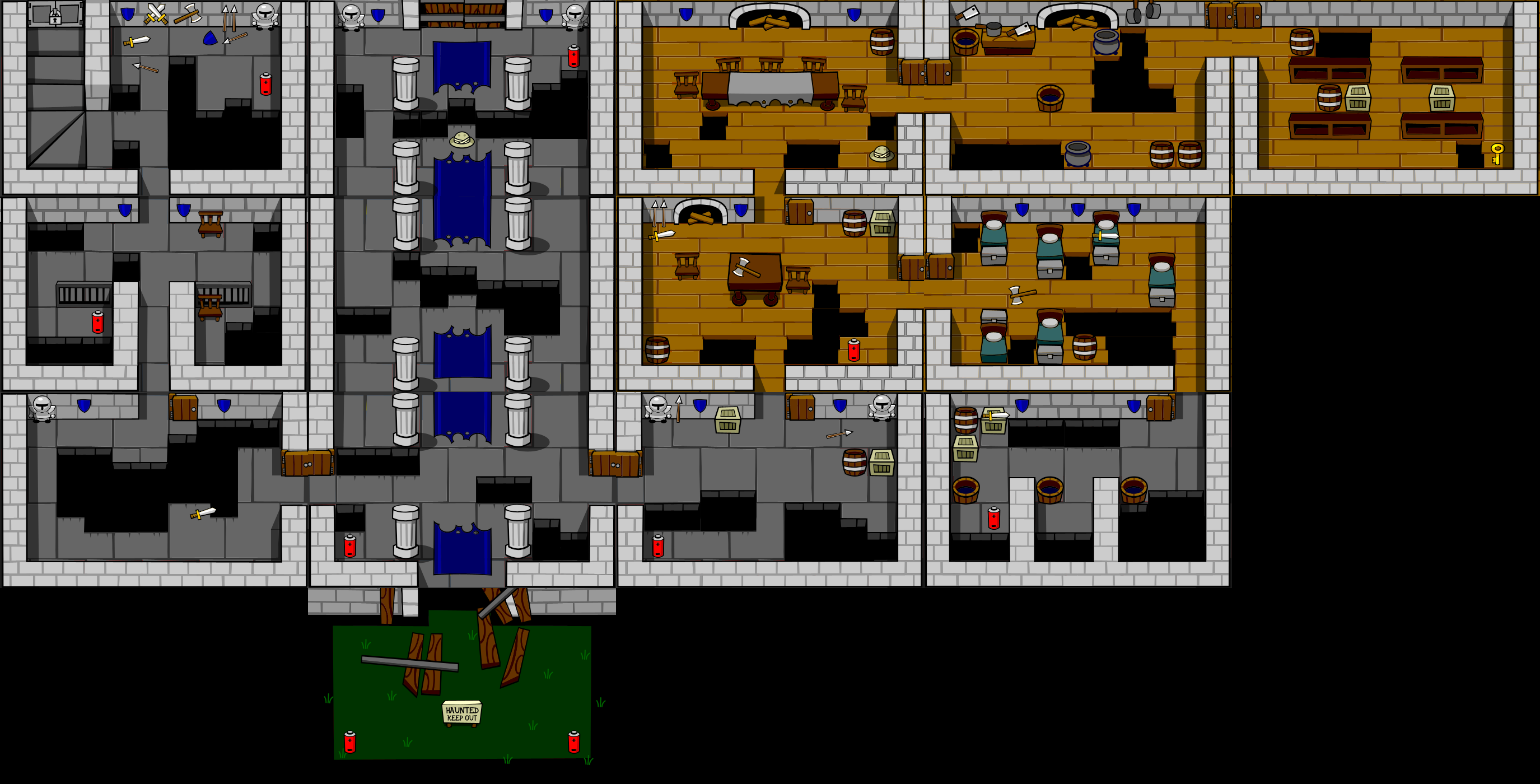 Level 1 - Guard House