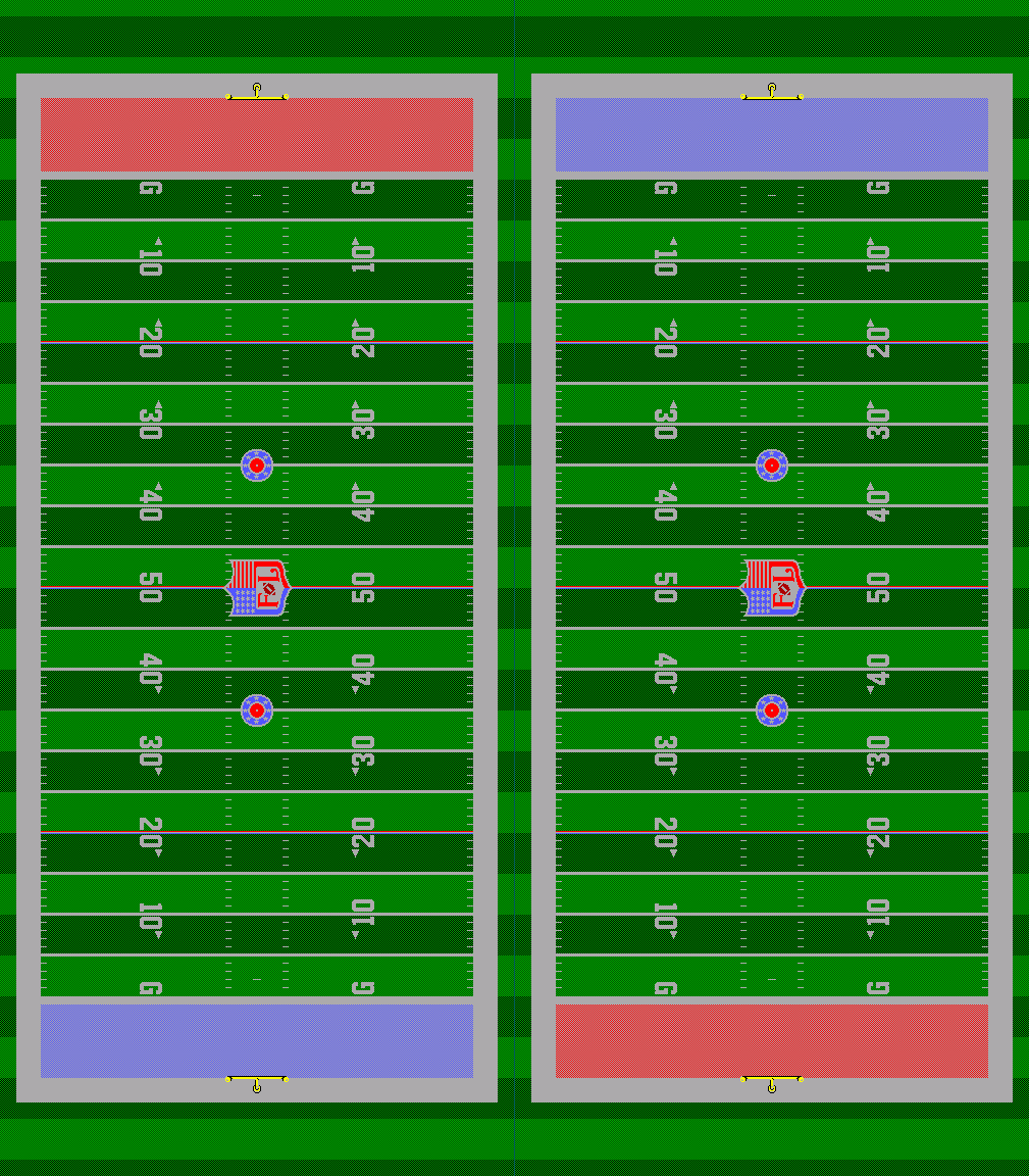 Walter Payton Football / American Pro Football - Field