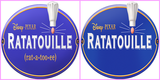 Ratatouille - Title Screen Logo