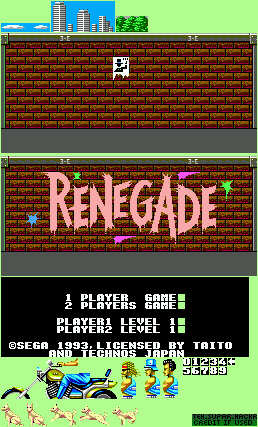 Renegade - Title Screen