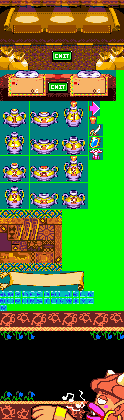 Monster World 4 (JPN) - System