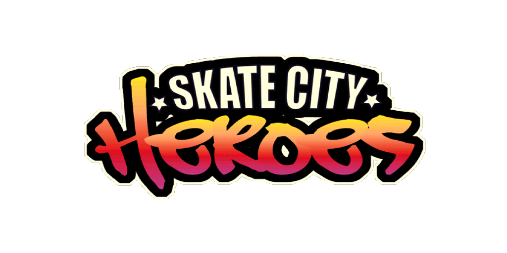 Skate City Heroes - Title Screen Logo