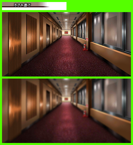 Detective Conan: Phantom Rhapsody - Hotel Hallway