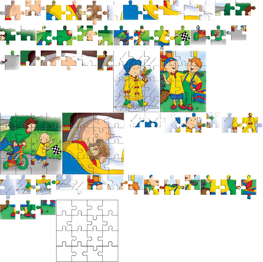 Caillou: Puzzle Game - Puzzle