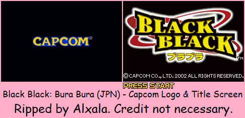Capcom Logo & Title Screen