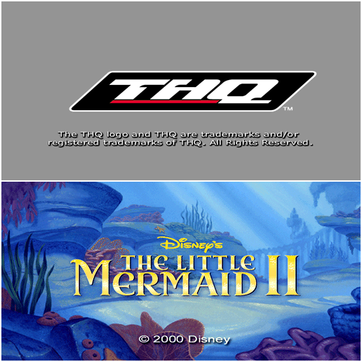 The Little Mermaid II - THQ & Title Screens