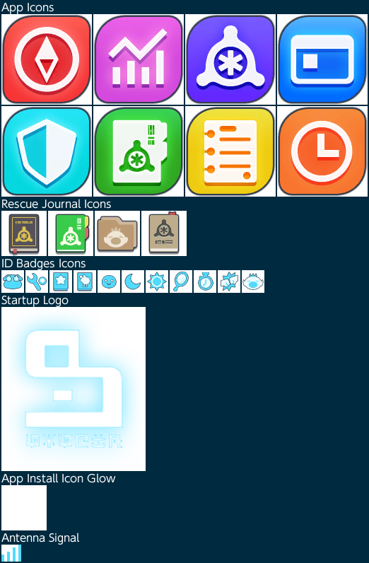 Tablet - App + In-App Icons