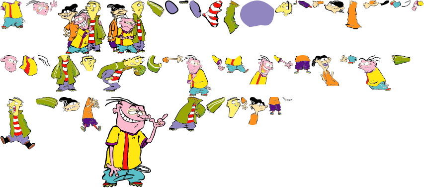 Cartoon Cartoon Food Bash - Ed, Edd n Eddy