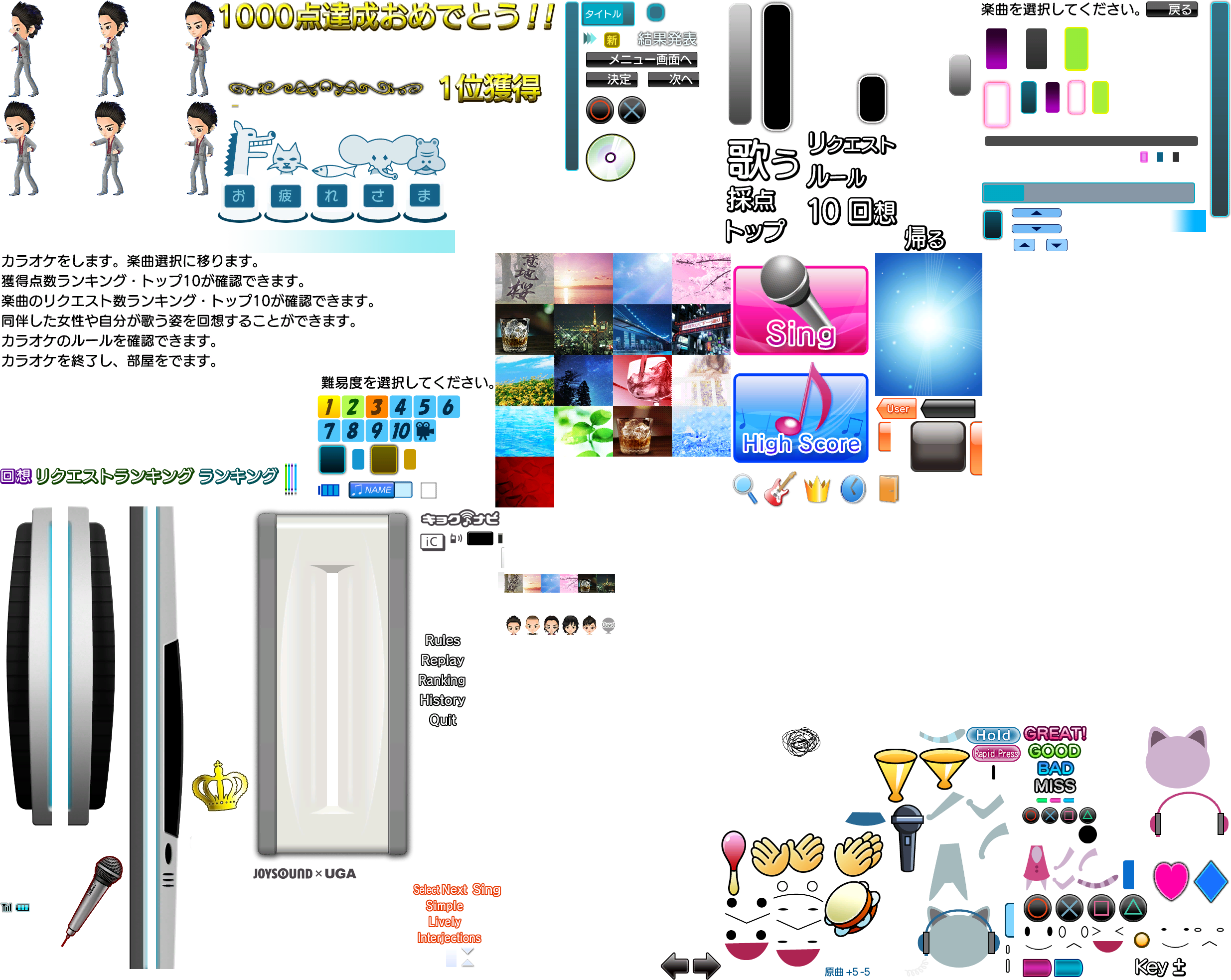 The Spriters Resource Full Sheet View Yakuza Kiwami Karaoke the-spriters-resource-full-sheet-view-yakuza-kiwami-karaoke