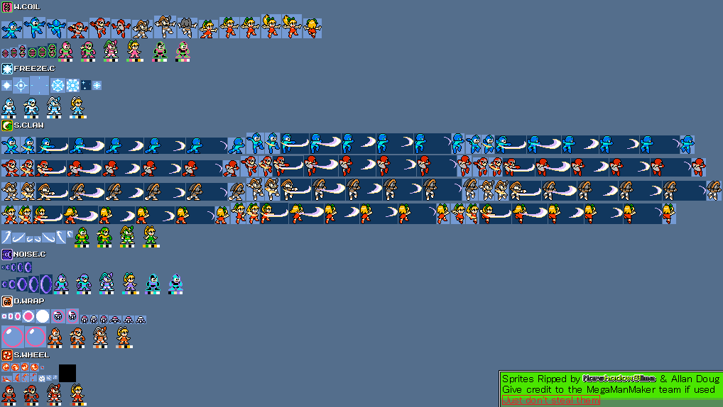 Weapons (Mega Man 07)