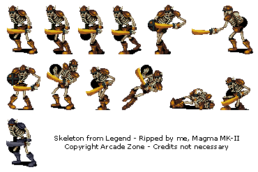Legend - Skeleton