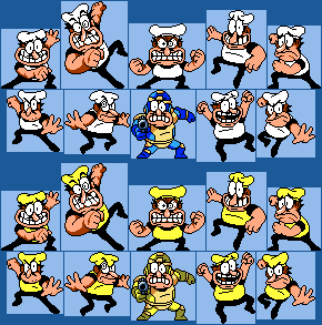 Peppino Custom Taunts (Mega Man)