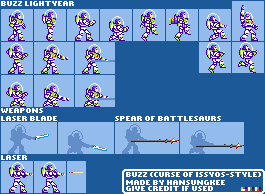 Buzz Lightyear (Curse of Issyos-Style)