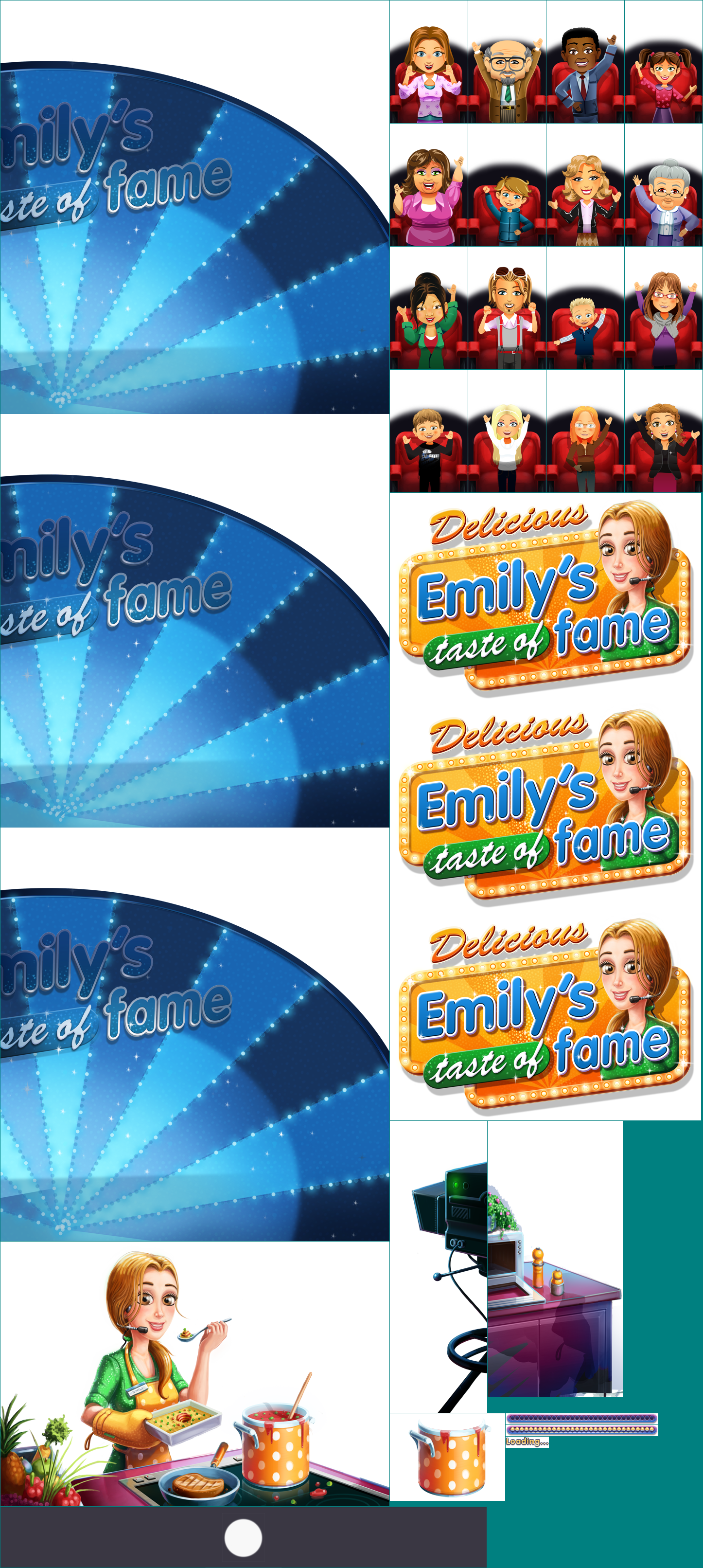 Delicious - Emily's Taste of Fame - Loading Screen