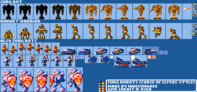 Zurg Robot Army (Curse of Issyos-Style)