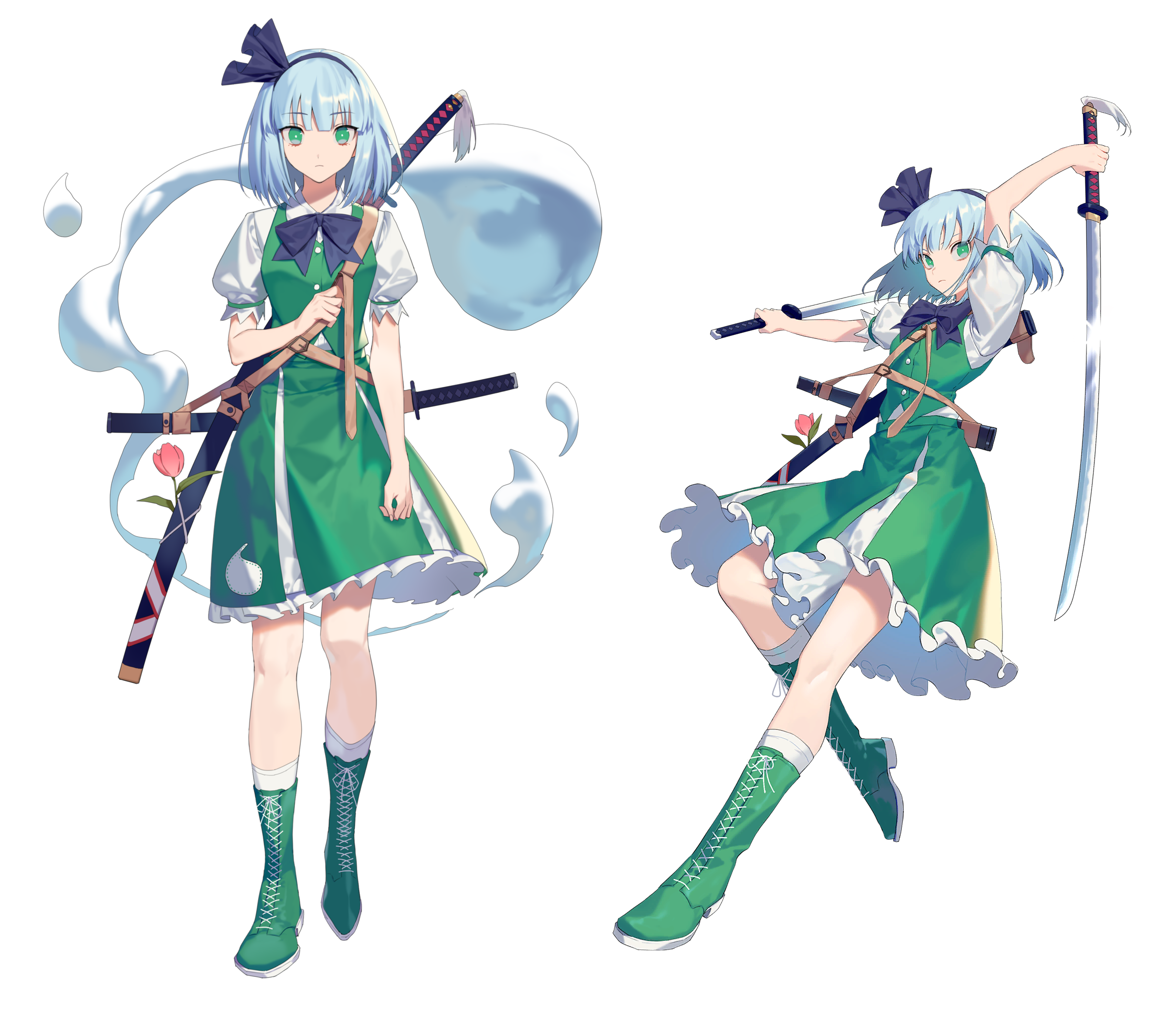 Touhou Spell Bubble - Youmu Konpaku