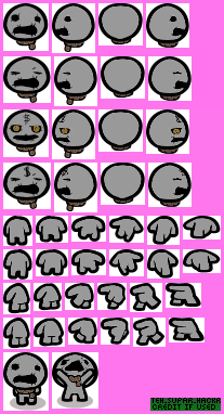 The Spriters Resource - Full Sheet View - The Binding of Isaac - Greed ...