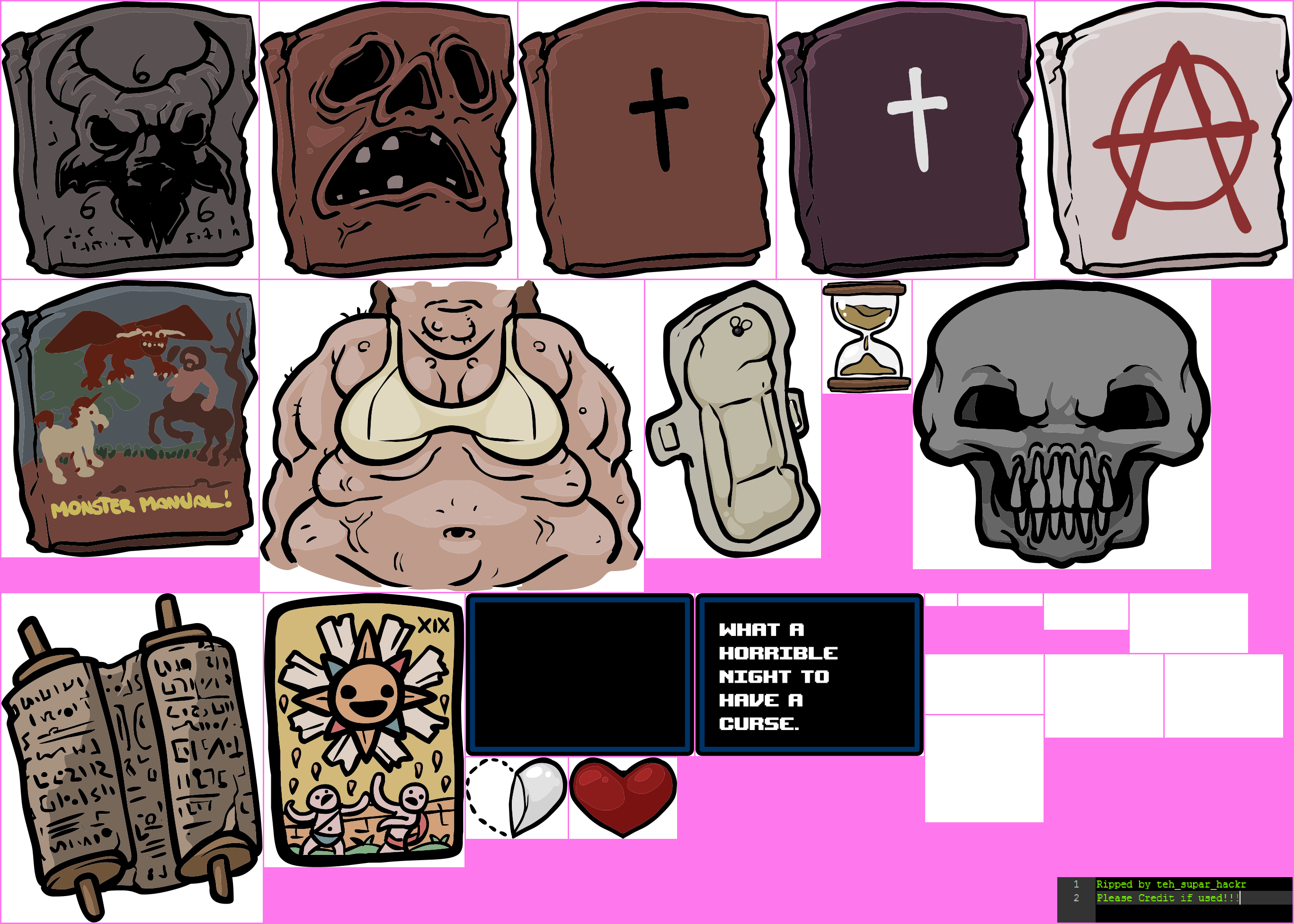 The Binding of Isaac - Full Screen Item Effects