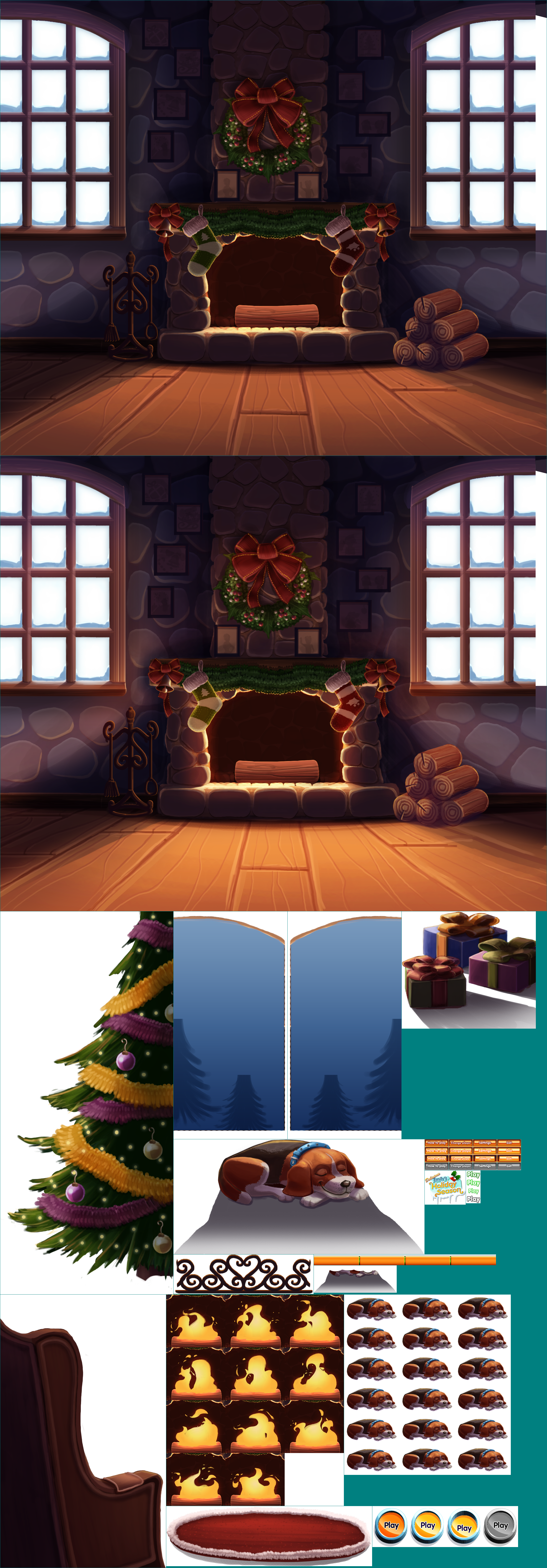 Delicious - Emily's Holiday Season - Title Screen