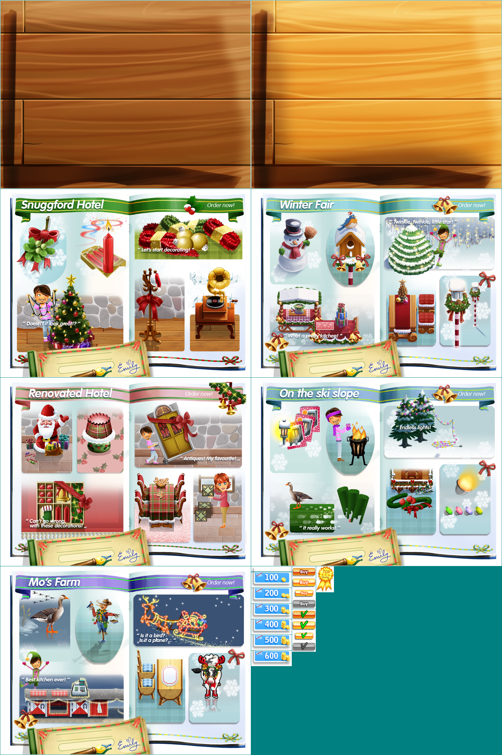 Delicious - Emily's Holiday Season - Shop Screen