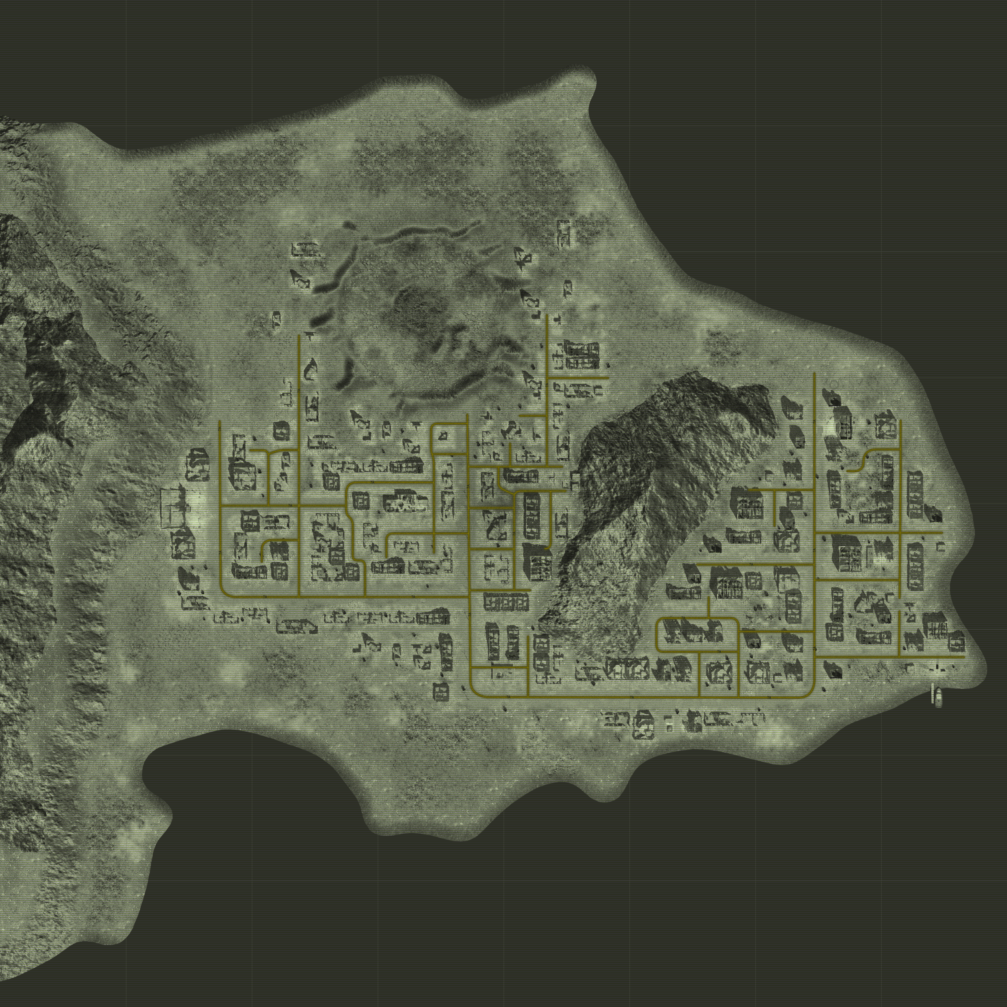 World Map - Dead City