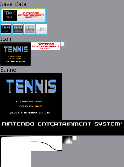 Virtual Console - Tennis