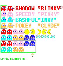 Pac-Man (J2ME/BREW, Americas) - Attract Mode