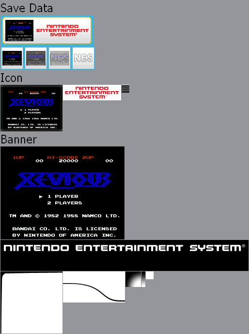 Virtual Console - Xevious