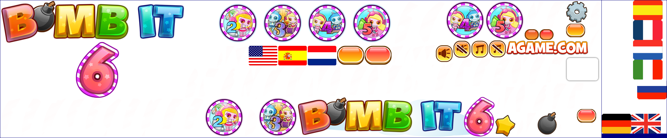 Bomb It 6 - Title Screen