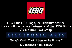 LEGO Island Xtreme Stunts - Start Screen