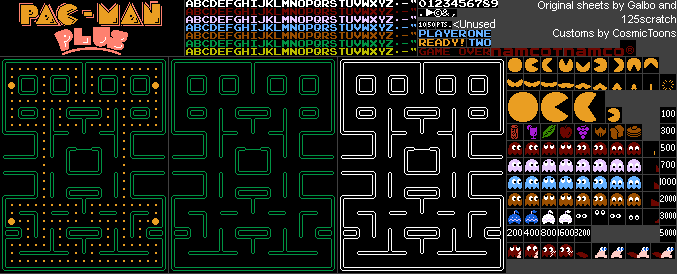 Pac-Man Customs - Pac-Man Plus (NES)