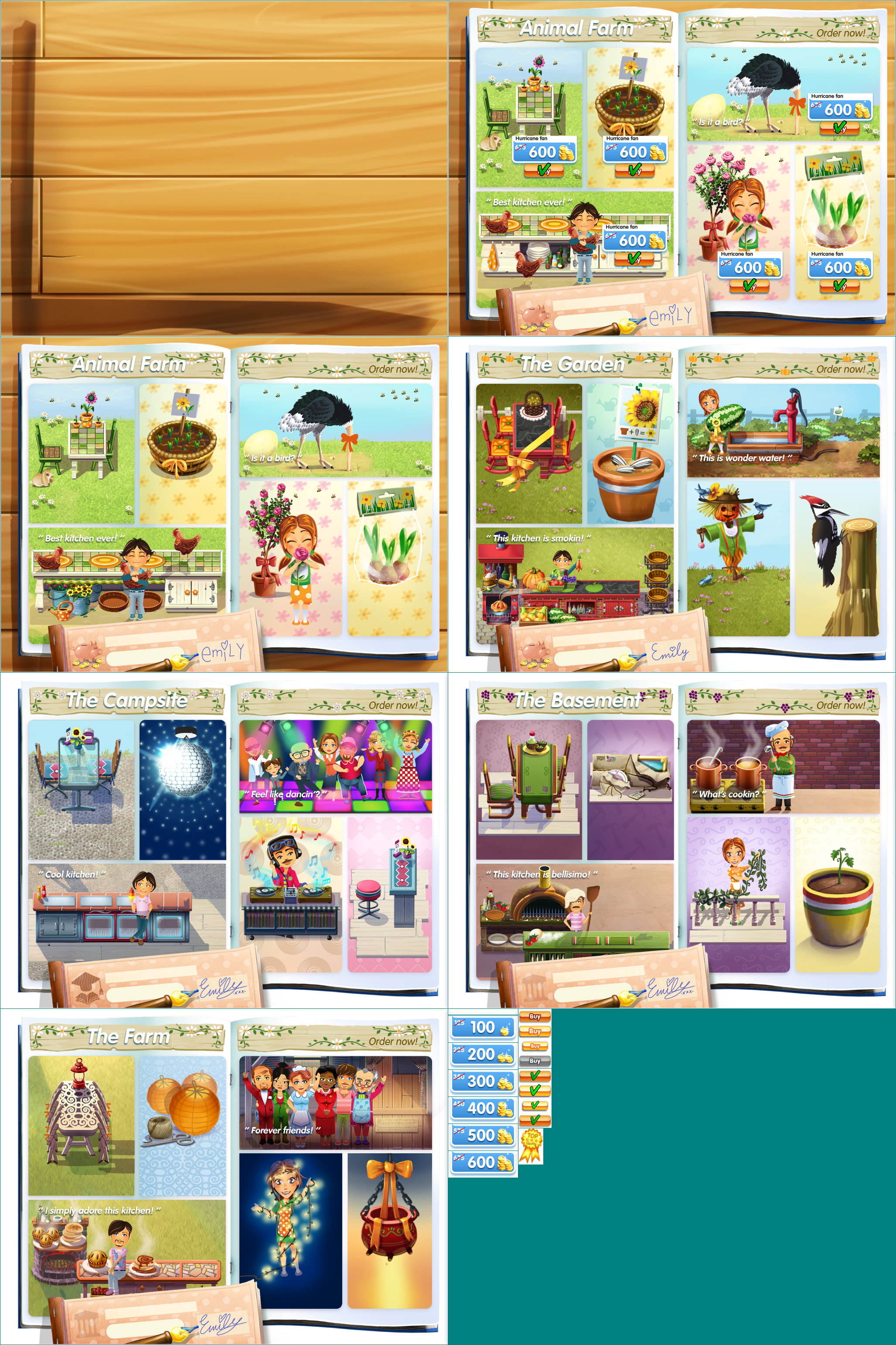 Delicious - Emily's Childhood Memories - Shop Screen