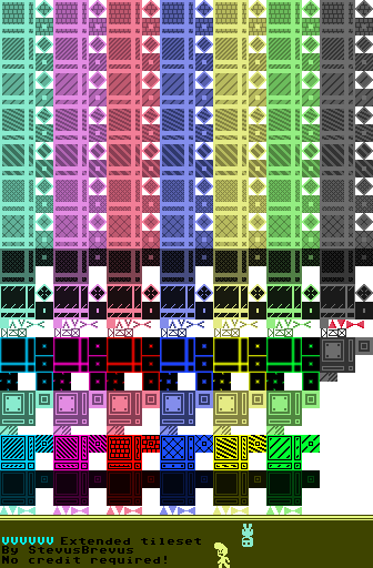 VVVVVV Extended Tileset