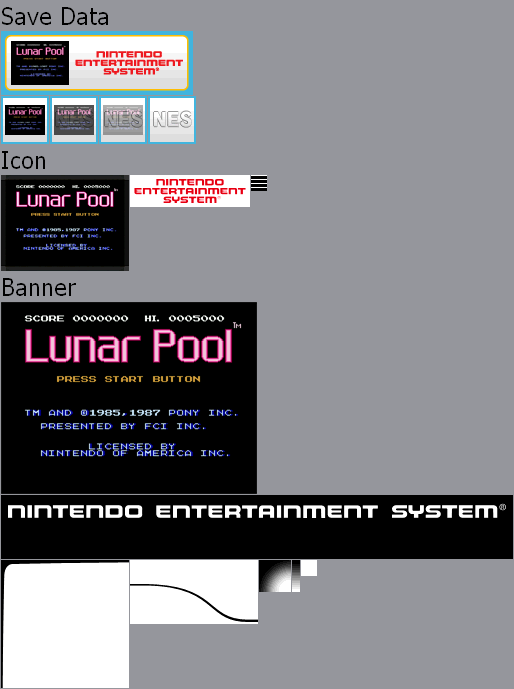 Virtual Console - Lunar Pool