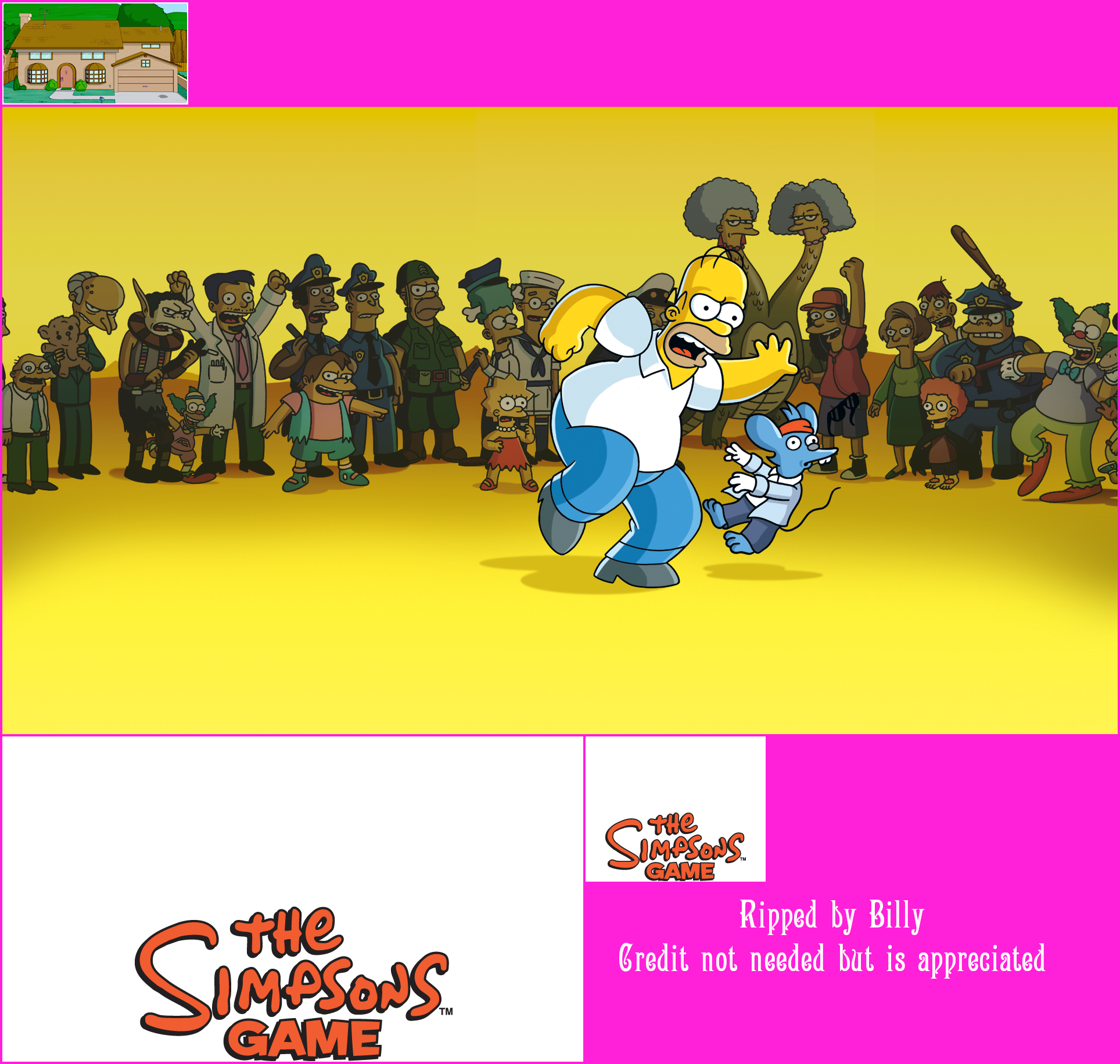 The Simpsons Game - Game Banner & Icon