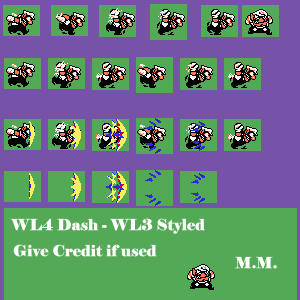 Dash Attack (Wario Land 3 Style)