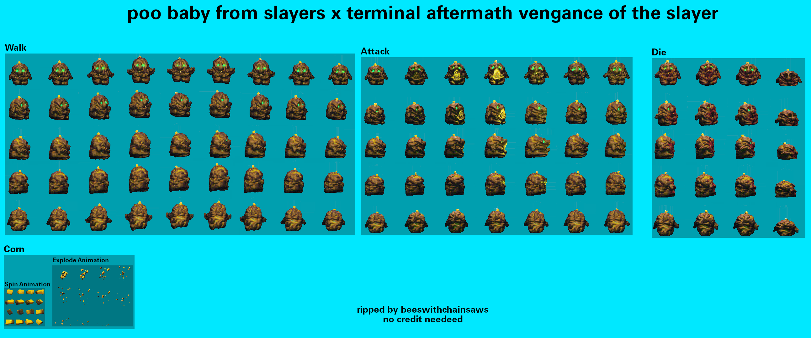 Slayers X: Terminal Aftermath: Vengance of the Slayer - Poo Baby