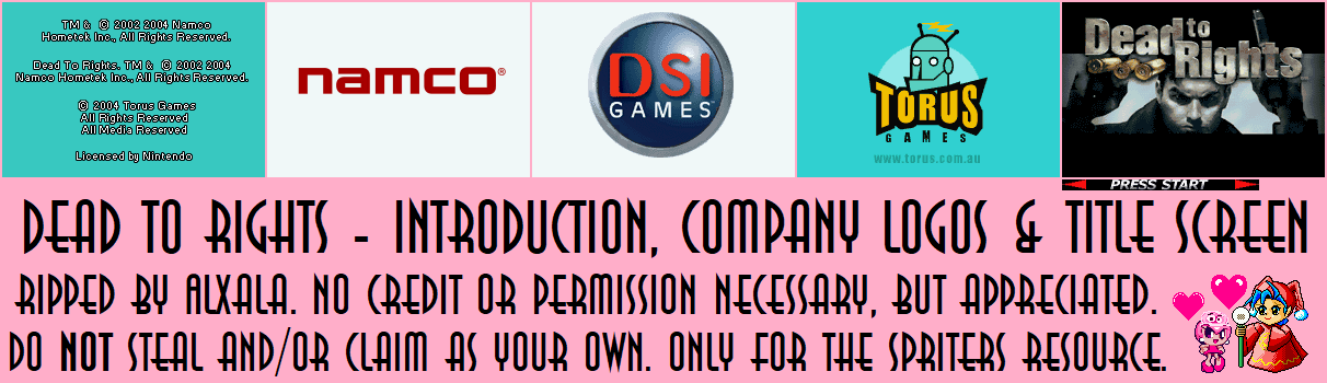 Introduction, Company Logos & Title Screen