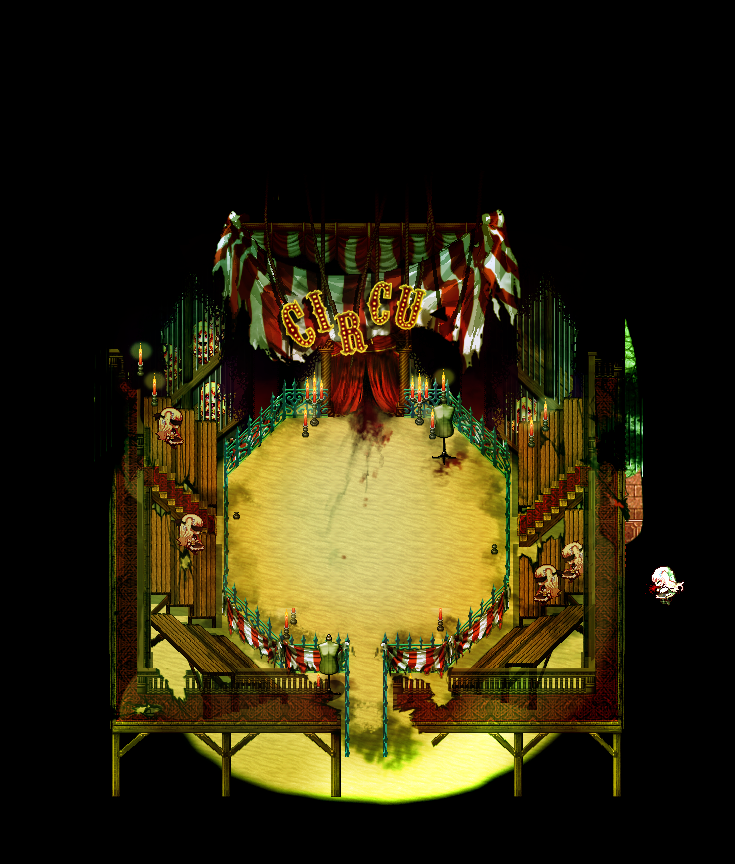 Pocket Mirror - Circus Interior