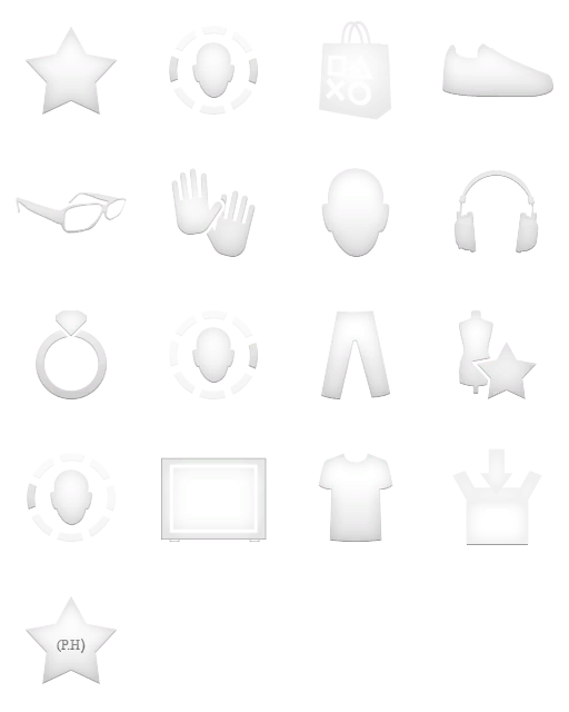Clothing Category Icons