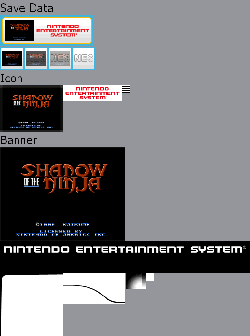 Virtual Console - Shadow of the Ninja