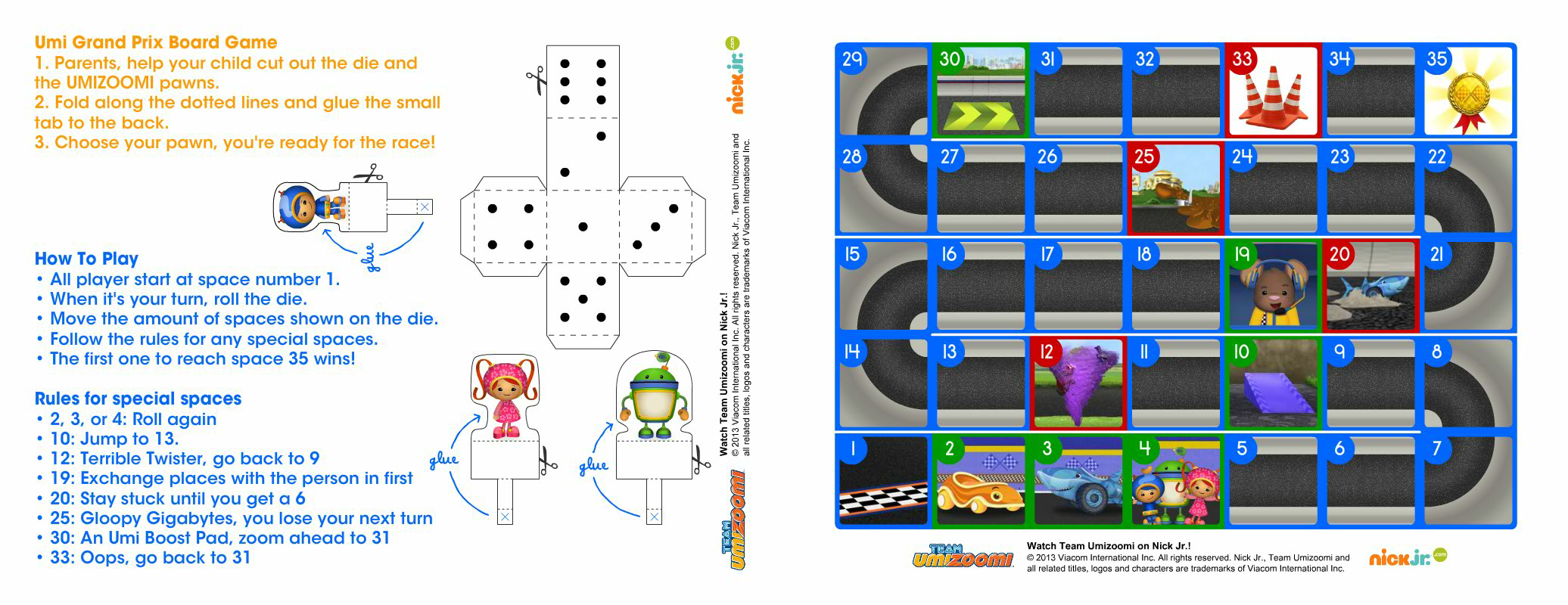 Umizoomi: Umi Grand Prix - Prints