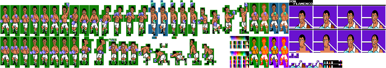 Punch-Out!! / Mike Tyson's Punch-Out!! - Don Flamenco