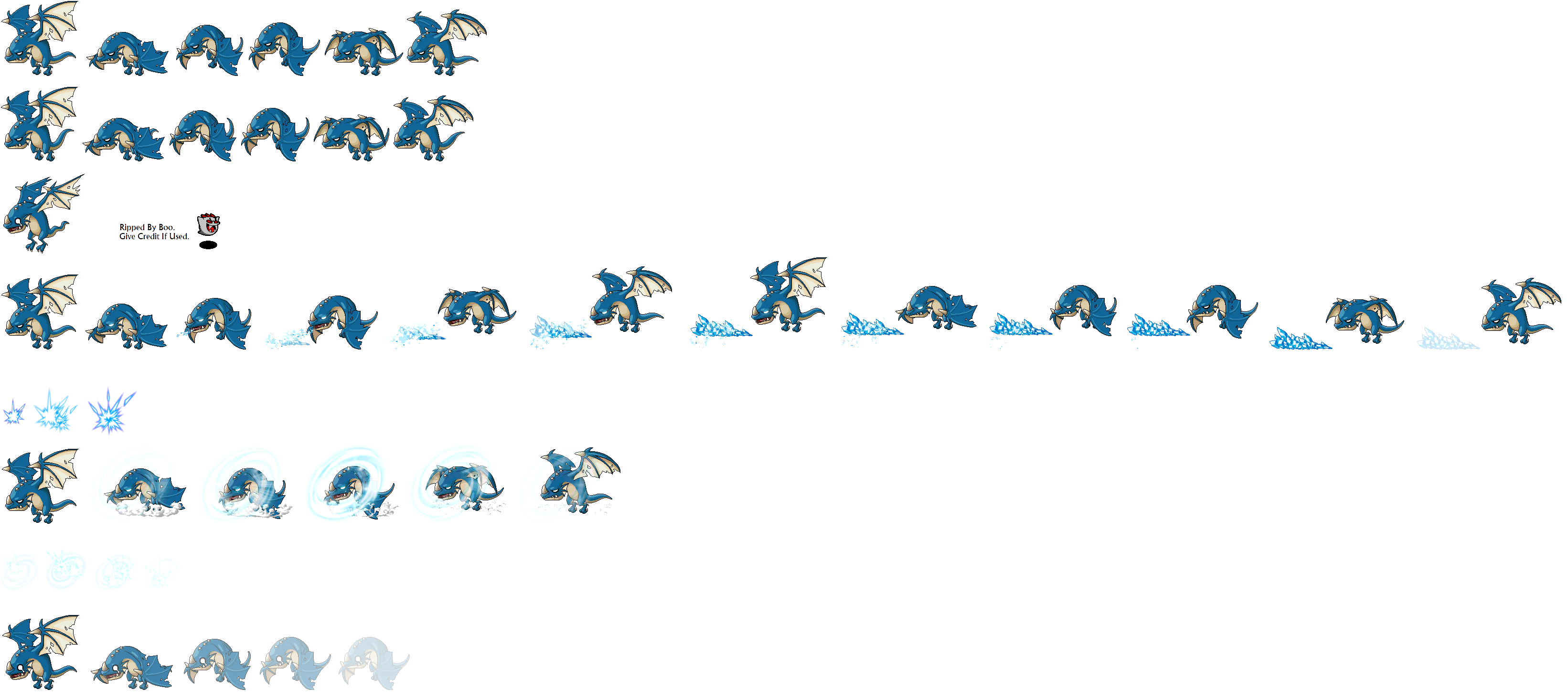 MapleStory - Blue Wyvern