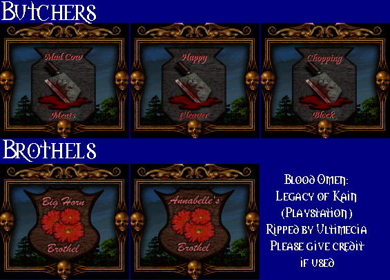 Legacy of Kain: Blood Omen - Butchers / Brothels