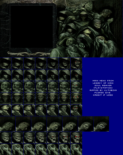 Legacy of Kain: Soul Reaver - Main Menu