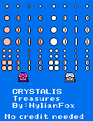 Crystalis / God Slayer - Treasures