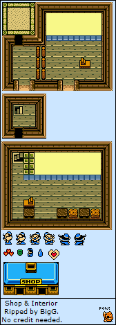 The Legend of Zelda: Oracle of Ages - Lynna Shop